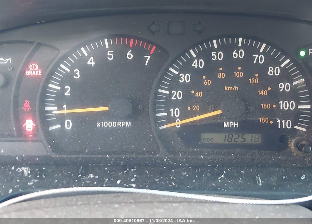 2002 TOYOTA TUNDRA SR5 V8 VIN: 5TBBT44192S317391