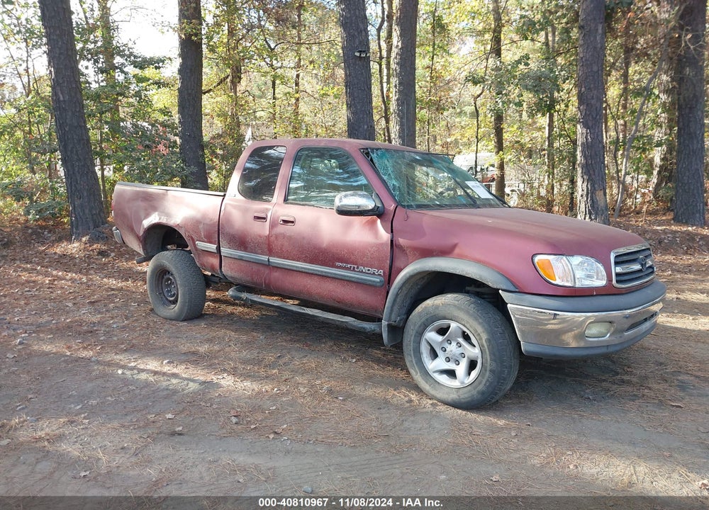 2002 TOYOTA TUNDRA SR5 V8 VIN: 5TBBT44192S317391