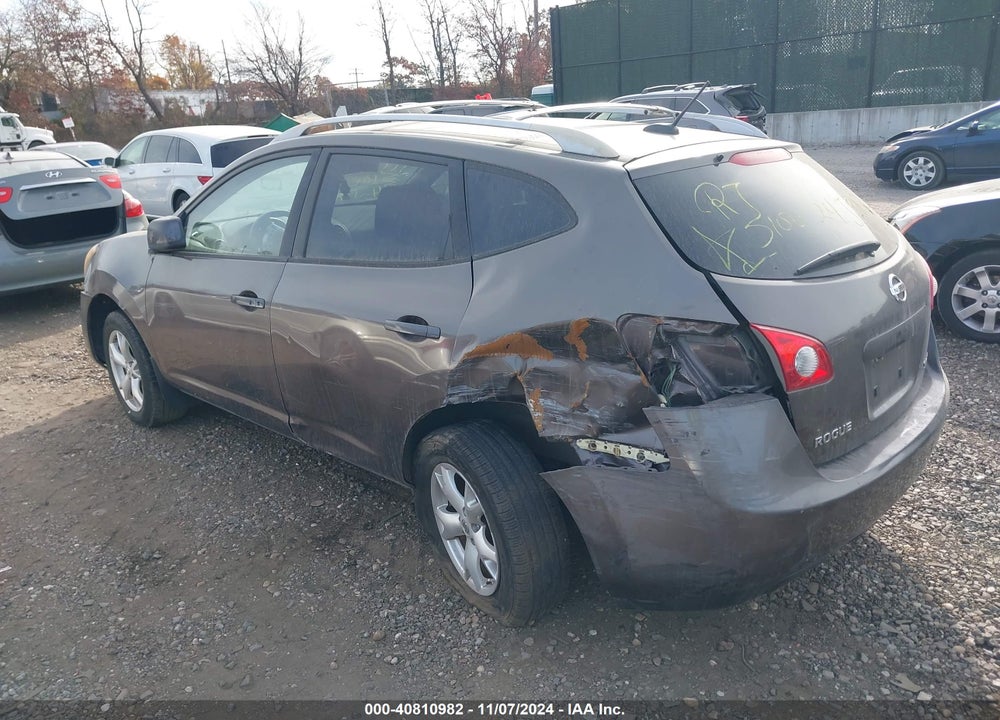 2008 NISSAN ROGUE SL VIN: JN8AS58V18W120494
