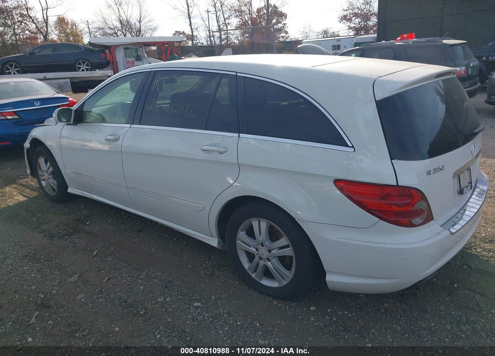 2008 MERCEDES-BENZ R 350 VIN: 4JGCB56E68A063385