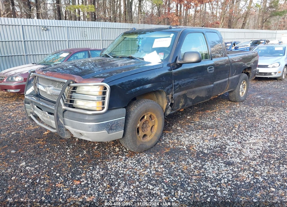 2004 CHEVROLET SILVERADO 1500 LT VIN: 2GCEK19T541117182