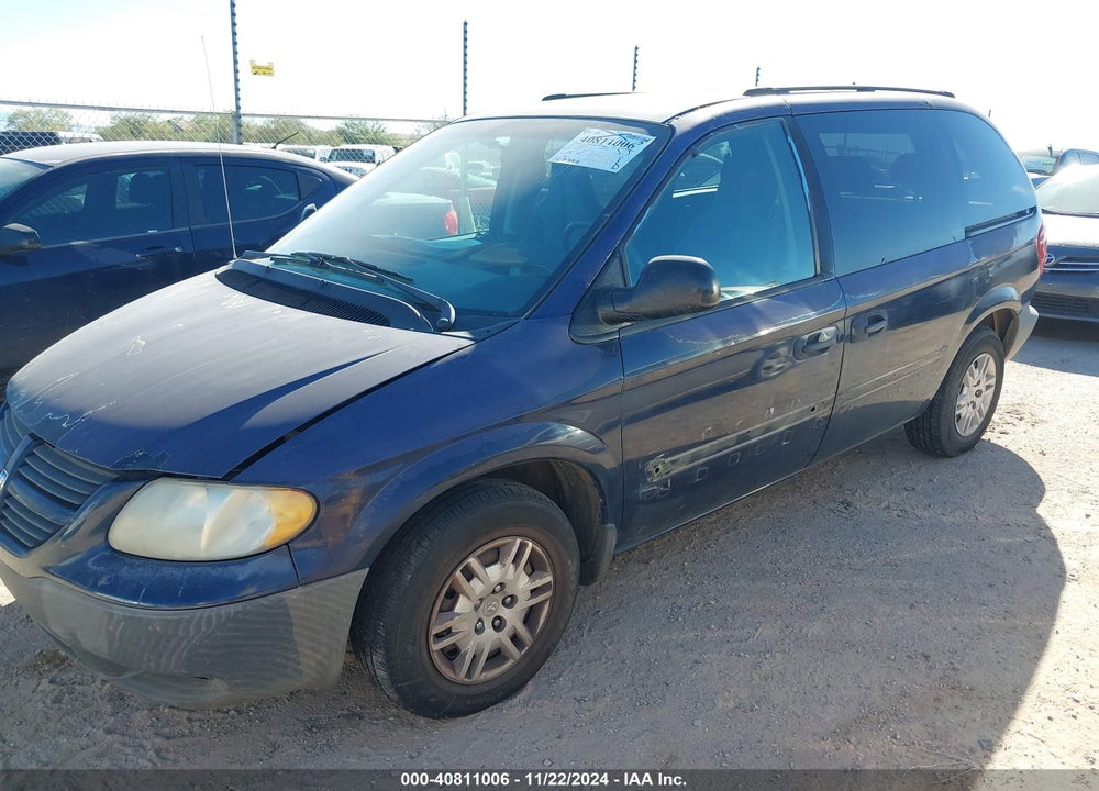 2005 DODGE CARAVAN SE VIN: 1D4GP25R35B185303