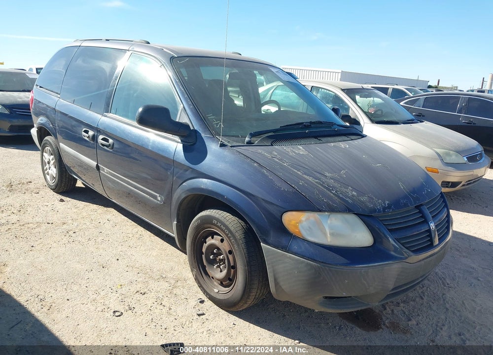 2005 DODGE CARAVAN SE VIN: 1D4GP25R35B185303