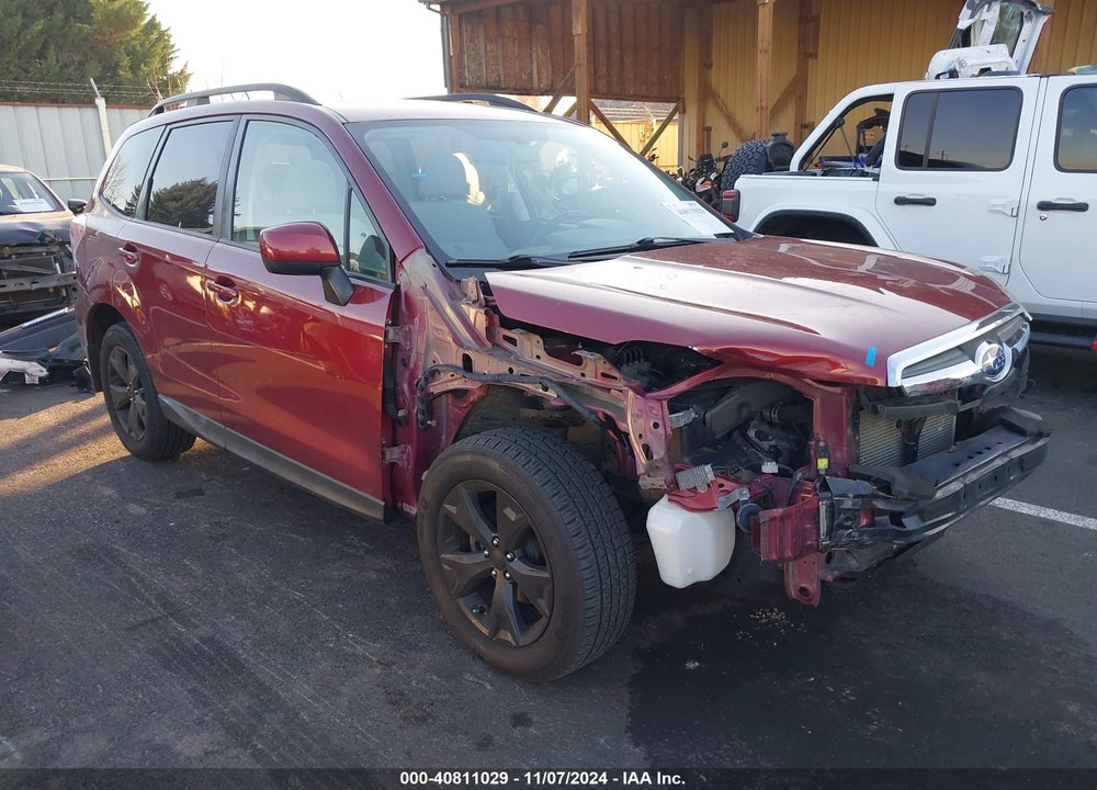 2015 SUBARU FORESTER 2.5I PREMIUM VIN: JF2SJADC9FH477411