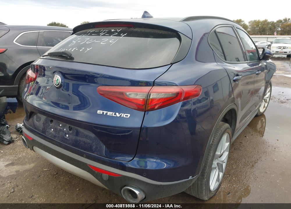 2018 ALFA ROMEO STELVIO SPORT AWD VIN: ZASFAKPN8J7B82504