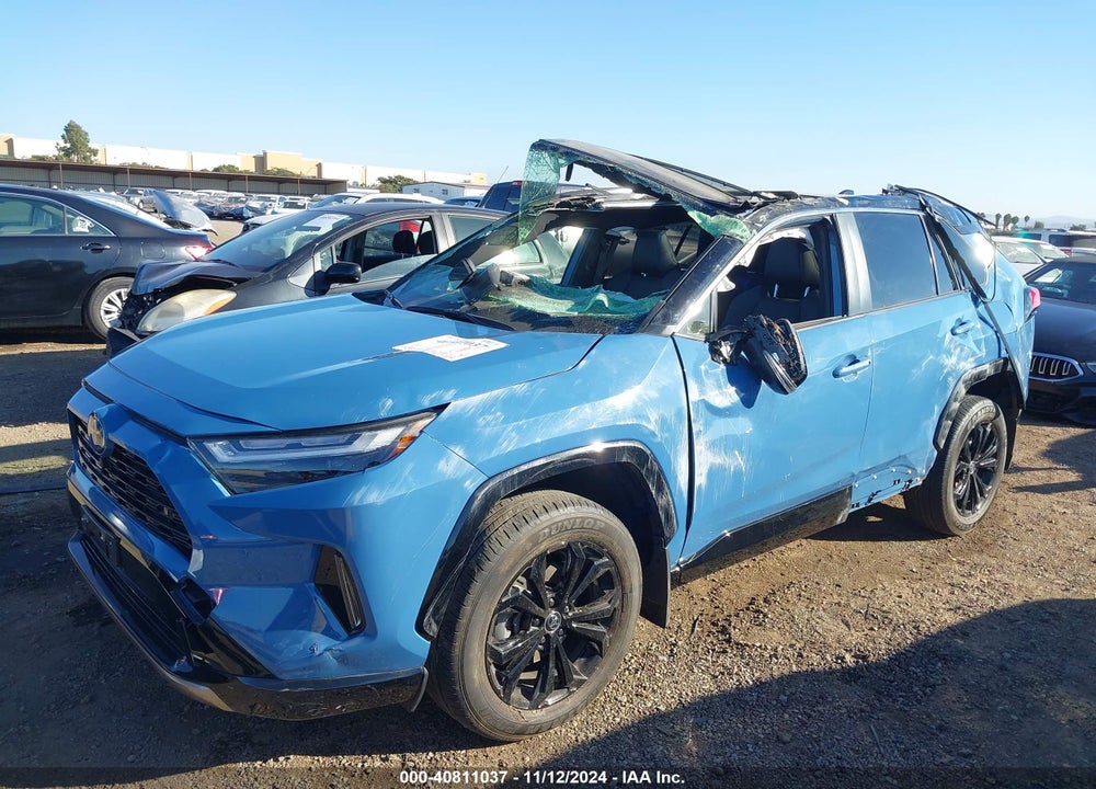 2022 TOYOTA RAV4 HYBRID XSE VIN: JTME6RFV6ND522627
