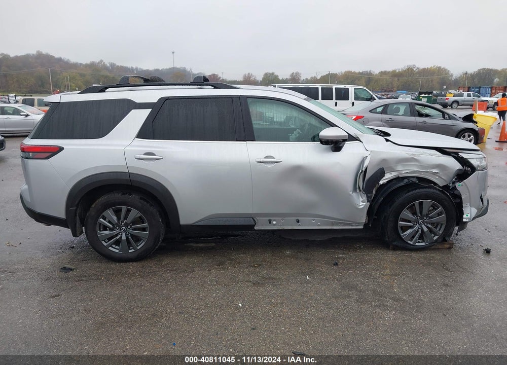 2022 NISSAN PATHFINDER SV 2WD VIN: 5N1DR3BA5NC237275