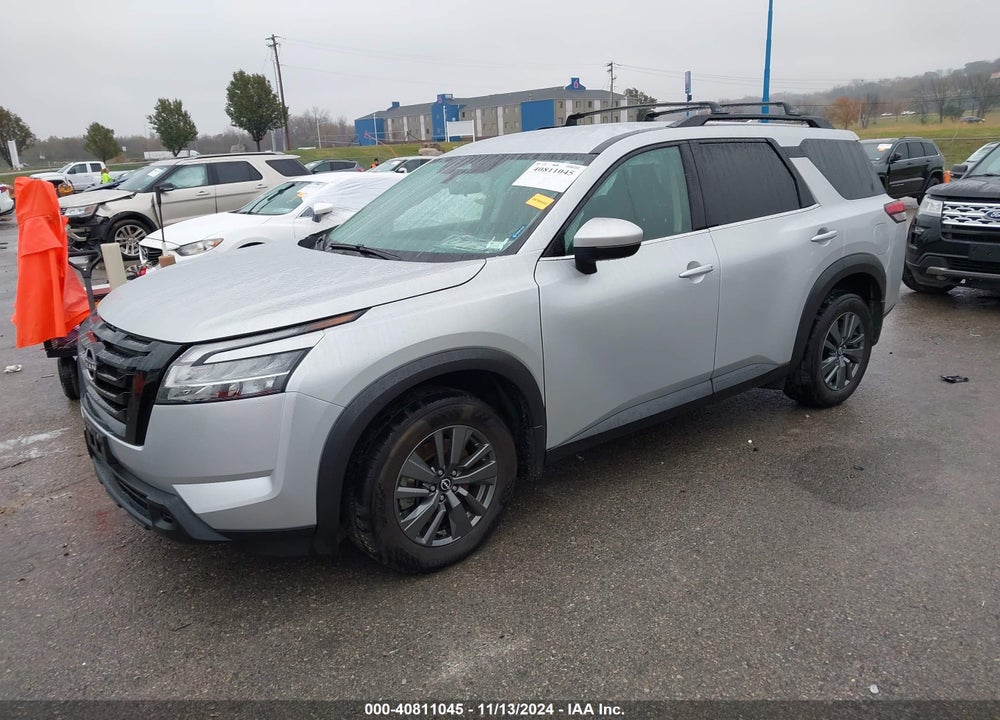 2022 NISSAN PATHFINDER SV 2WD VIN: 5N1DR3BA5NC237275