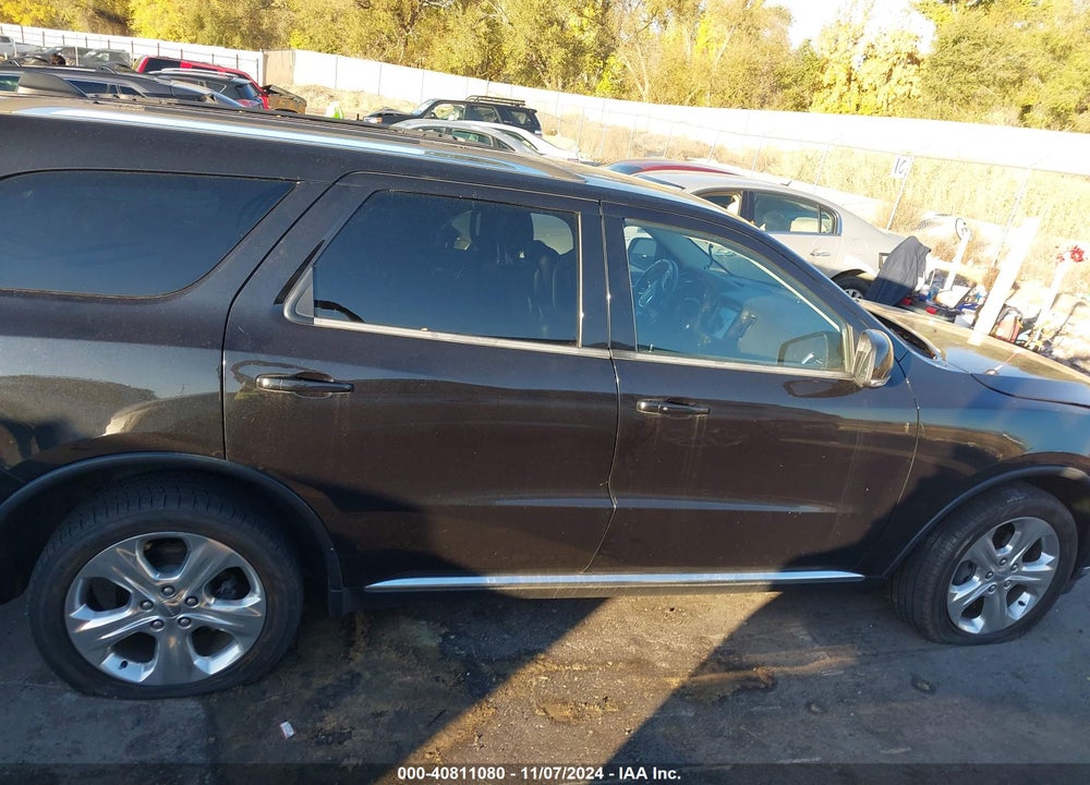 2015 DODGE DURANGO LIMITED VIN: 1C4RDJDG2FC796119