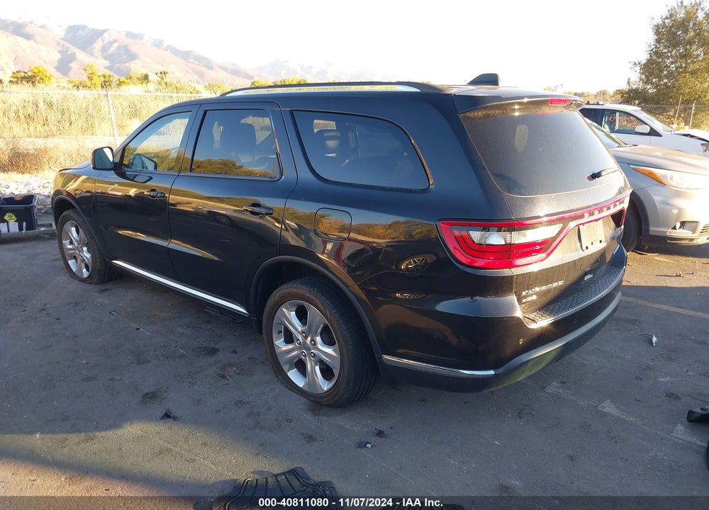 2015 DODGE DURANGO LIMITED VIN: 1C4RDJDG2FC796119