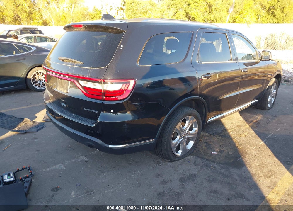 2015 DODGE DURANGO LIMITED VIN: 1C4RDJDG2FC796119