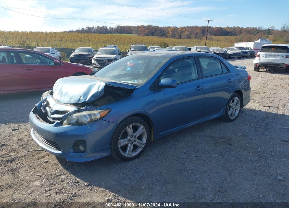 2013 TOYOTA COROLLA S VIN: 5YFBU4EEXDP087491