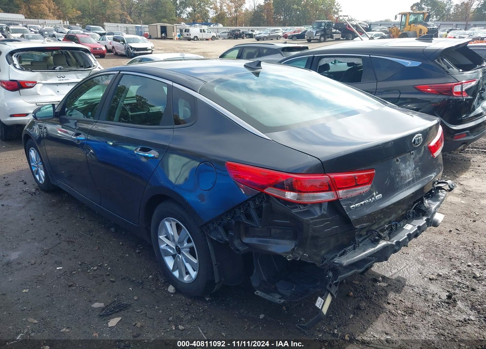 2018 KIA OPTIMA LX VIN: KNAGT4L37J5234821