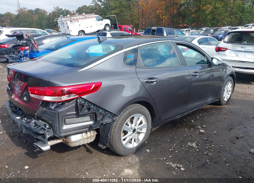 2018 KIA OPTIMA LX VIN: KNAGT4L37J5234821