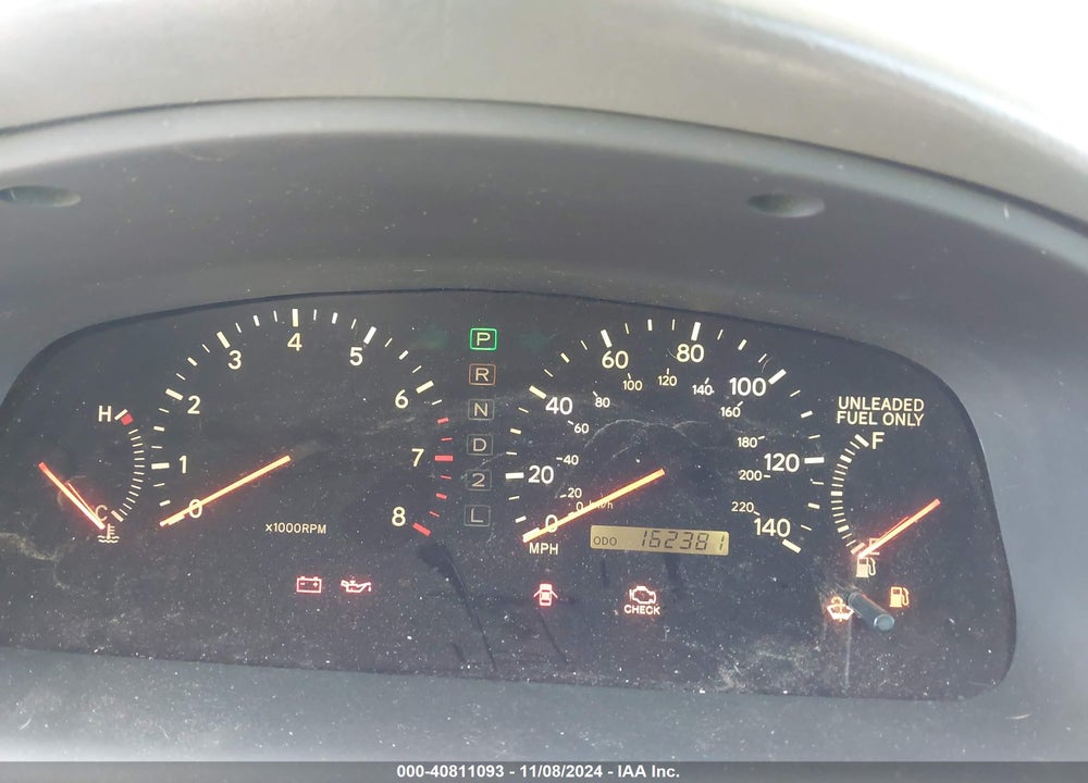 1999 LEXUS ES 300 VIN: JT8BF28G3X5052318