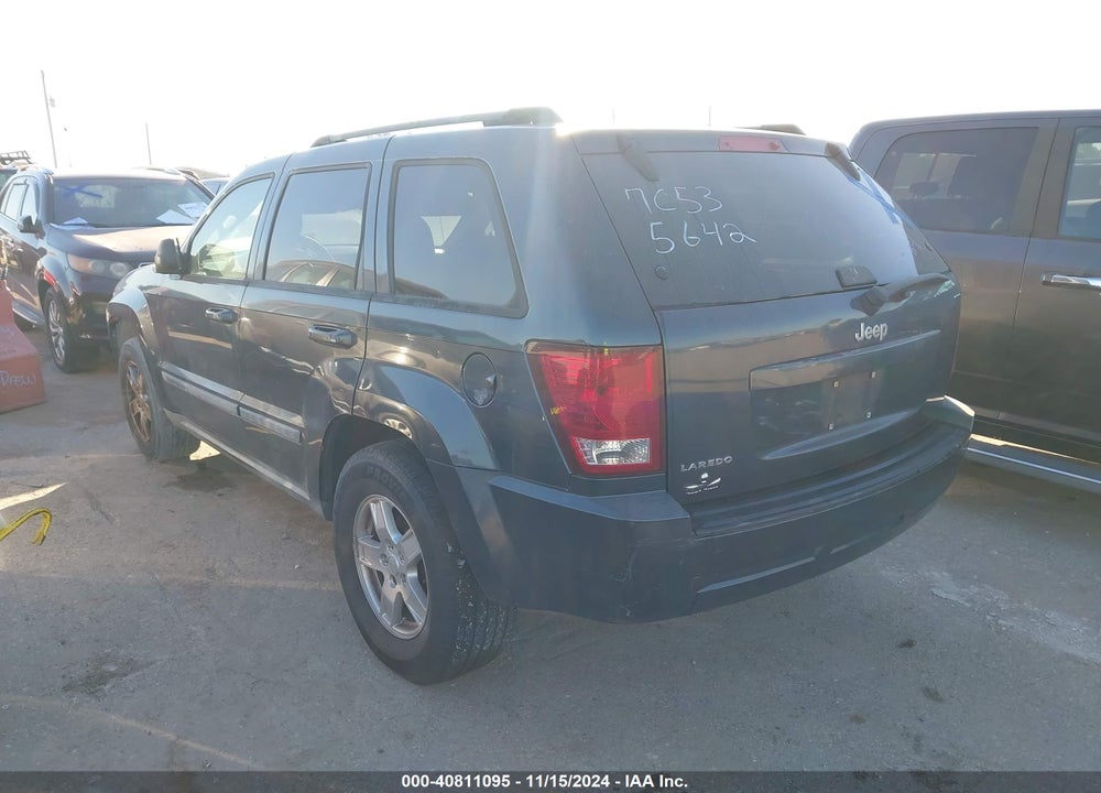 2007 JEEP GRAND CHEROKEE LAREDO VIN: 1J8GS48K77C535642