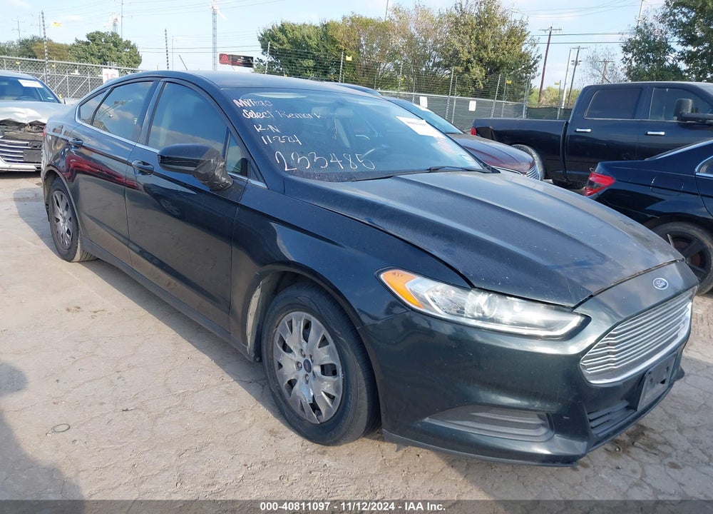 2014 FORD FUSION S VIN: 3FA6P0G7XER233485