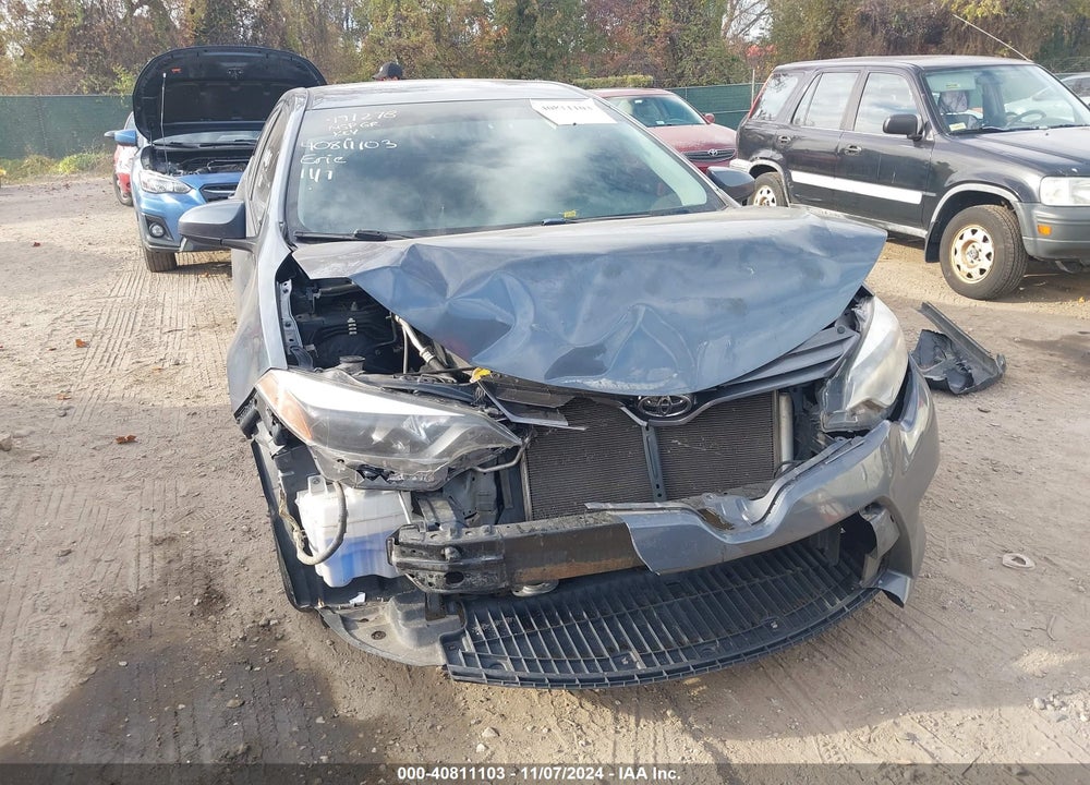 2016 TOYOTA COROLLA LE VIN: 2T1BURHE0GC506297