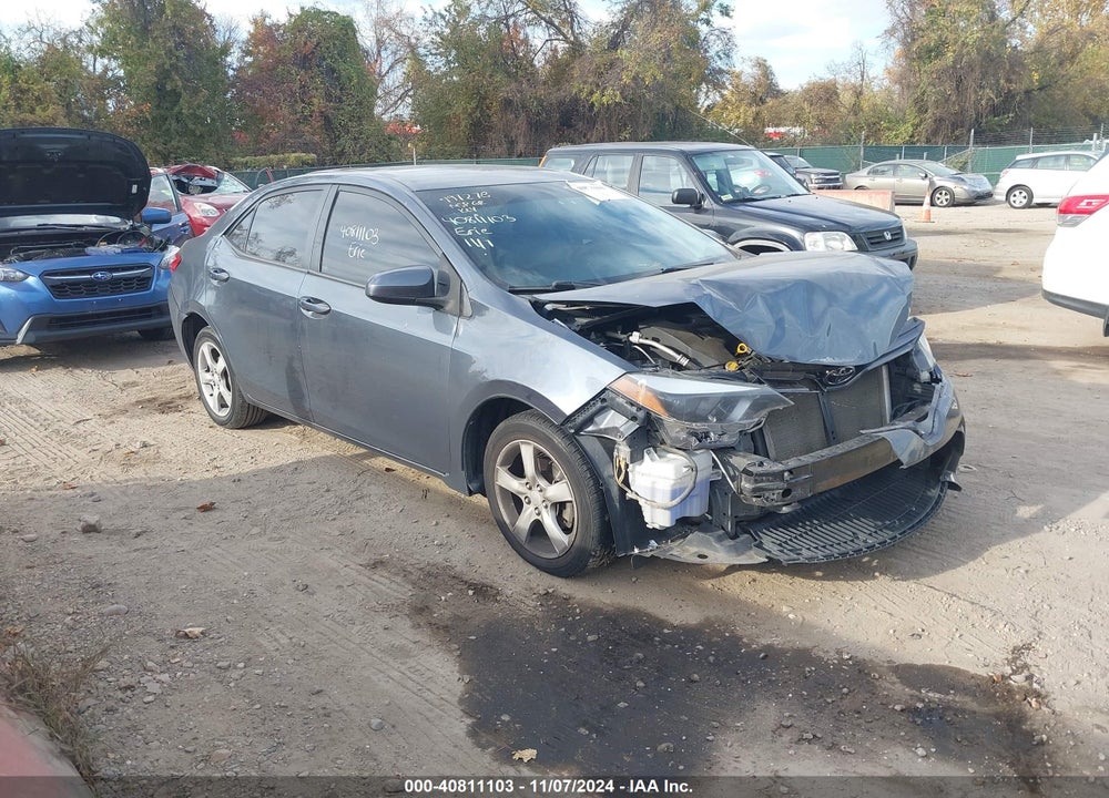 2016 TOYOTA COROLLA LE VIN: 2T1BURHE0GC506297