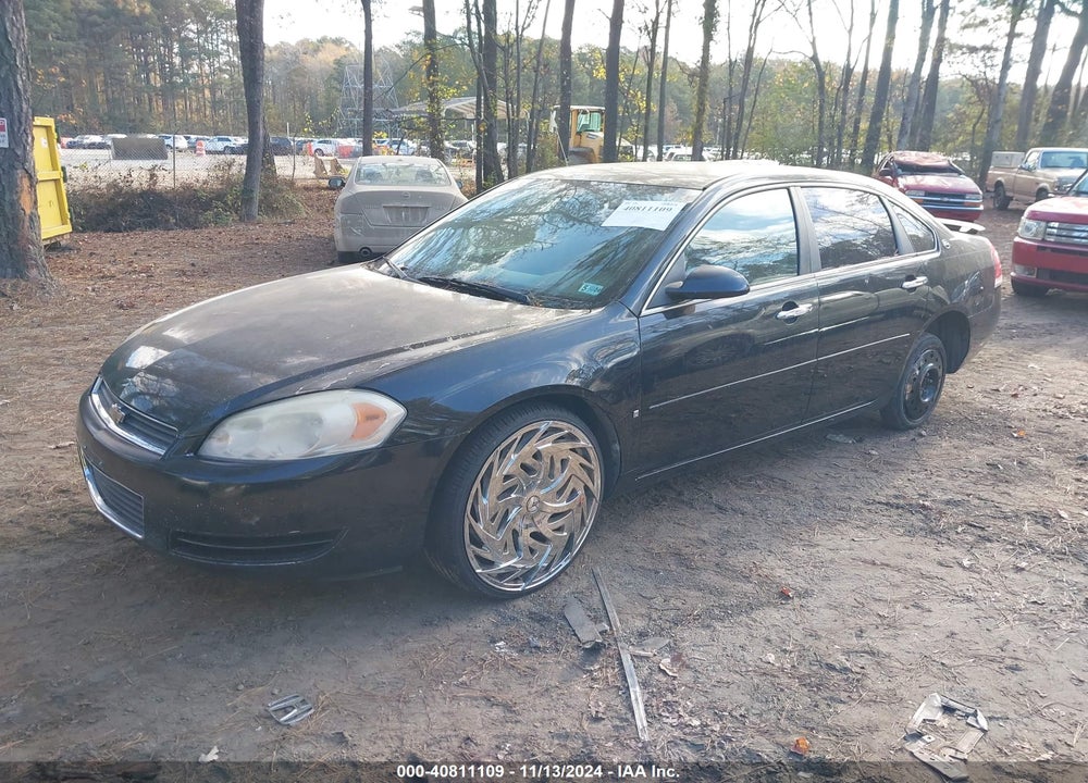 2008 CHEVROLET IMPALA LT VIN: 2G1WT58K381315744