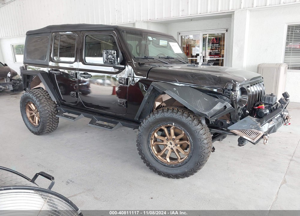 2020 JEEP WRANGLER UNLIMITED WILLYS 4X4 VIN: 1C4HJXDG3LW234599