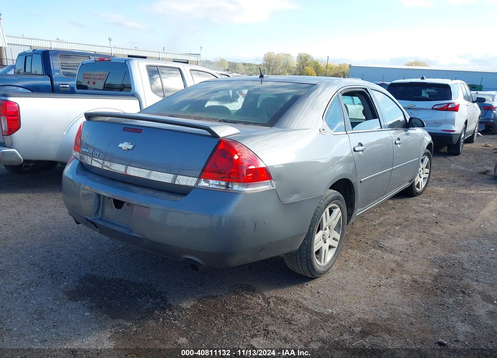 2006 CHEVROLET IMPALA LTZ VIN: 2G1WU581869345034