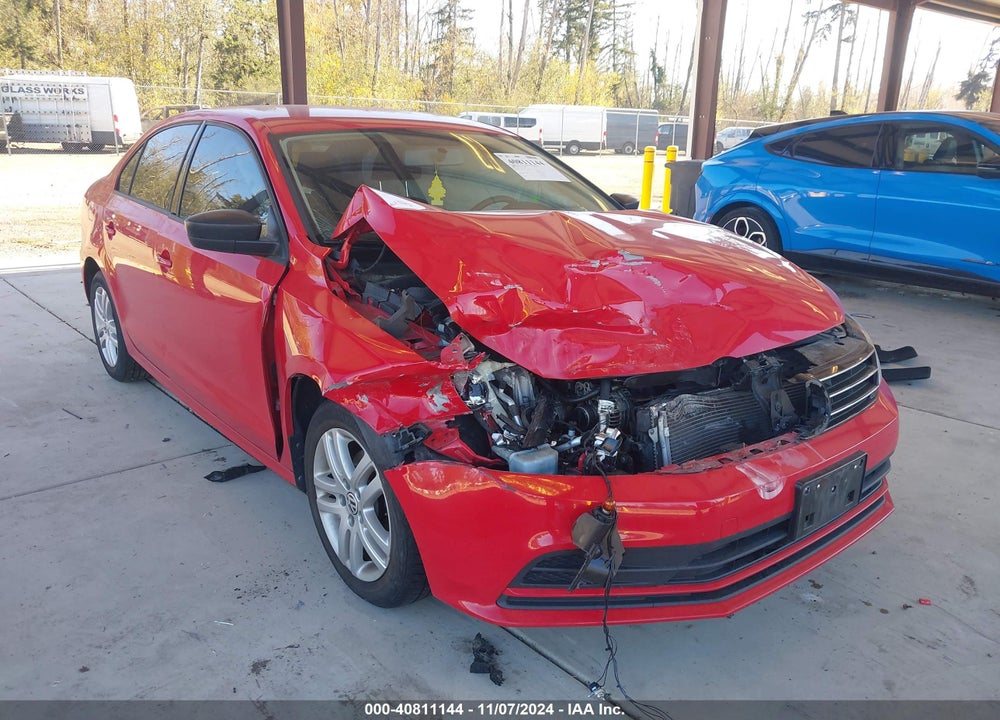 2015 VOLKSWAGEN JETTA 2.0L S VIN: 3VW2K7AJXFM246026