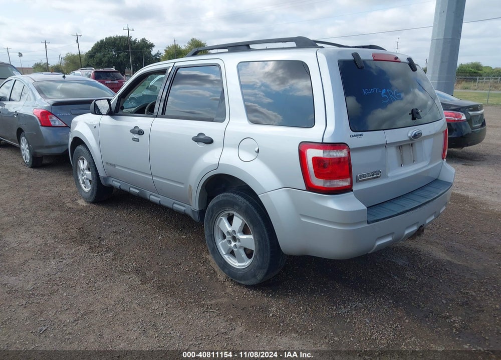 2008 FORD ESCAPE XLT VIN: 1FMCU03158KA21072