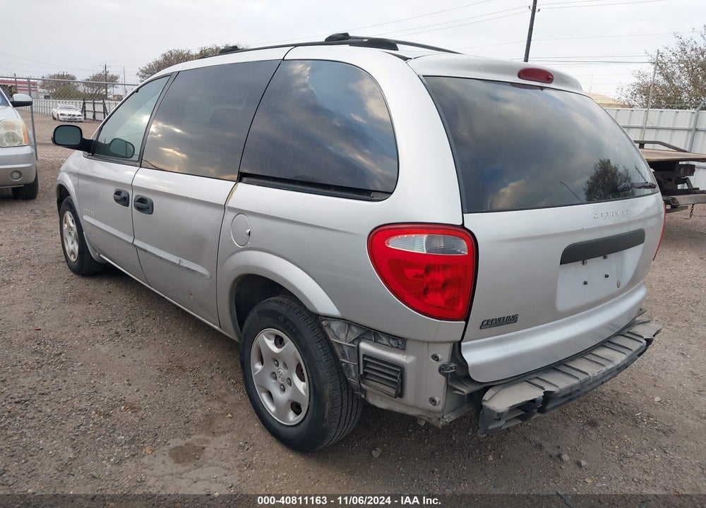 2001 DODGE CARAVAN SE VIN: 1B4GP25381B188729