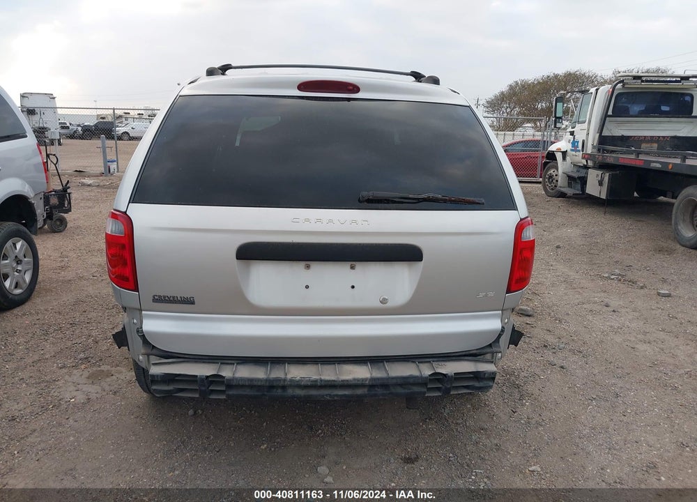 2001 DODGE CARAVAN SE VIN: 1B4GP25381B188729