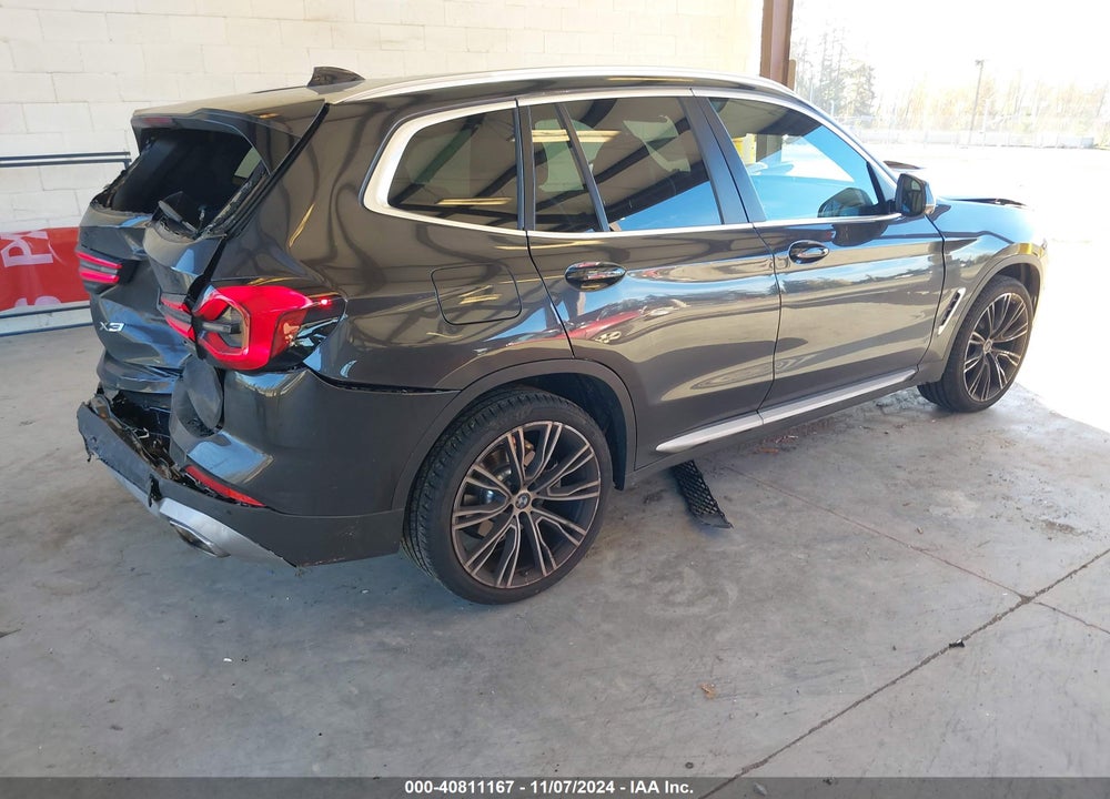 2024 BMW X3 XDRIVE30I VIN: 5UX53DP05R9W37127