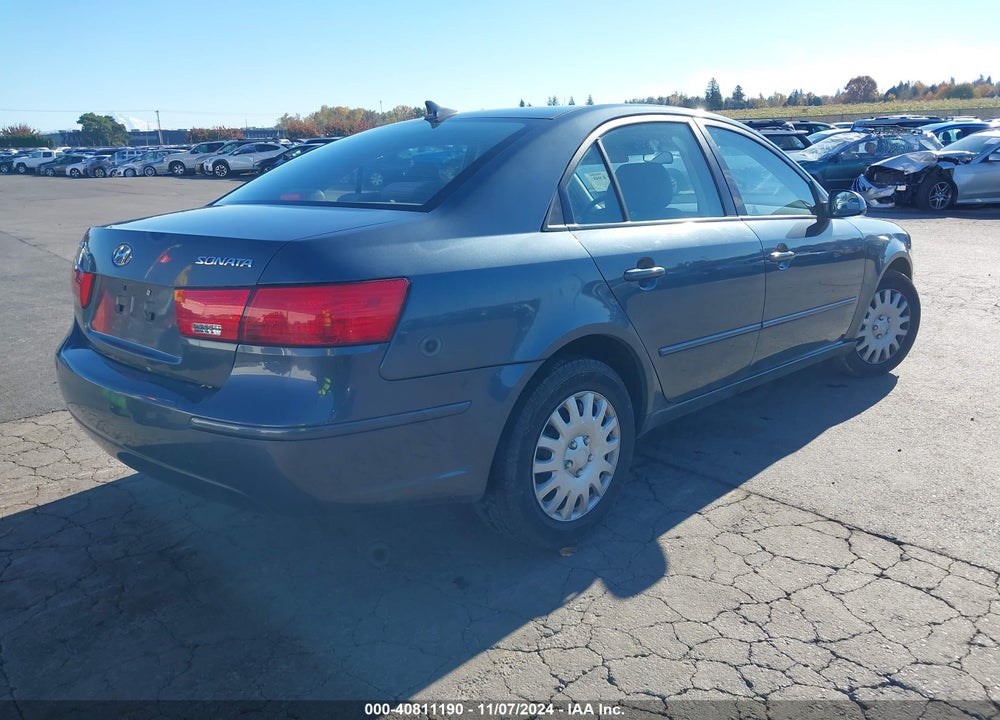 2010 HYUNDAI SONATA GLS VIN: 5NPET4AC1AH659299
