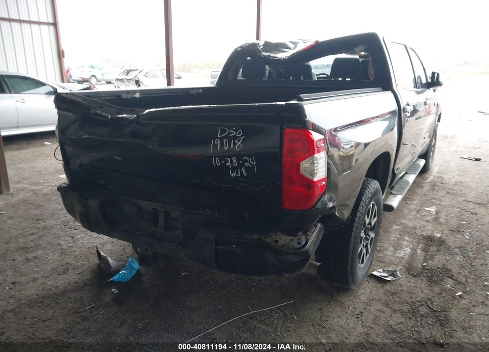 2019 TOYOTA TUNDRA LIMITED 5.7L V8 VIN: 5TFHY5F10KX858474