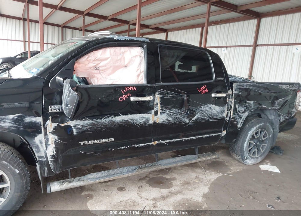 2019 TOYOTA TUNDRA LIMITED 5.7L V8 VIN: 5TFHY5F10KX858474
