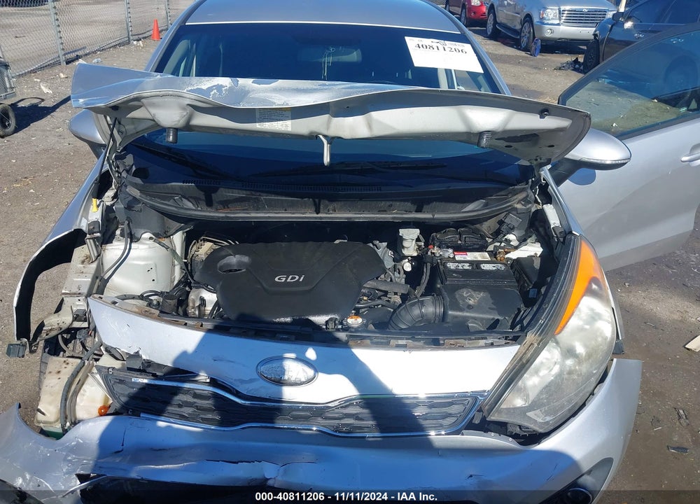 2013 KIA RIO EX VIN: KNADN5A37D6239764