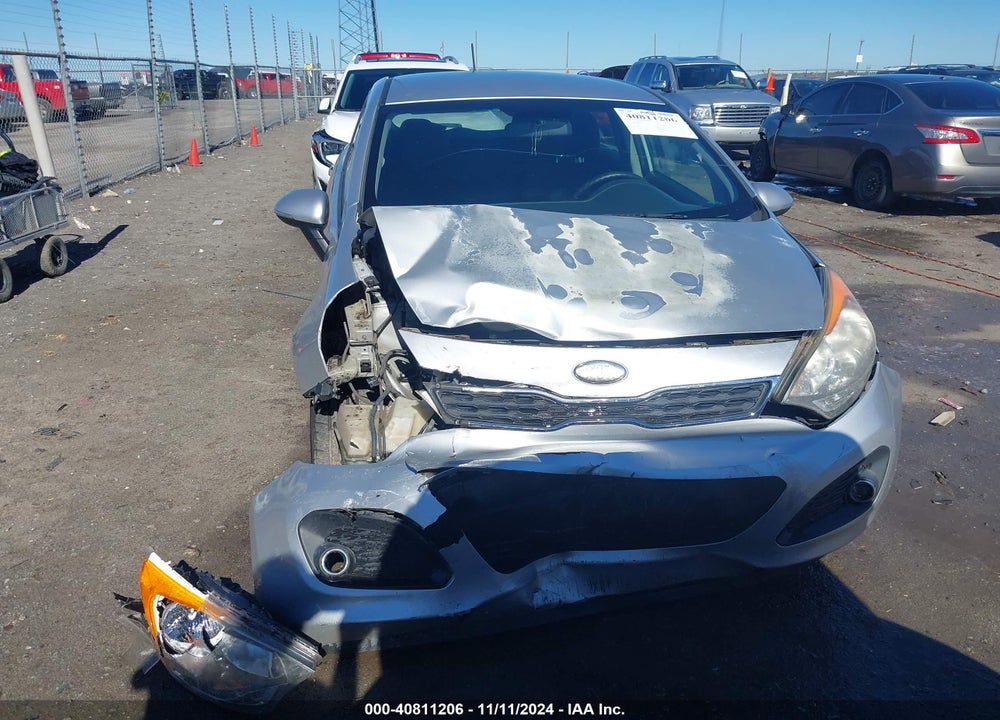 2013 KIA RIO EX VIN: KNADN5A37D6239764