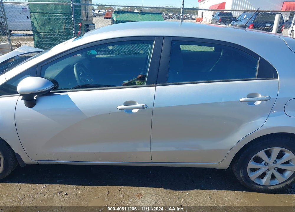 2013 KIA RIO EX VIN: KNADN5A37D6239764