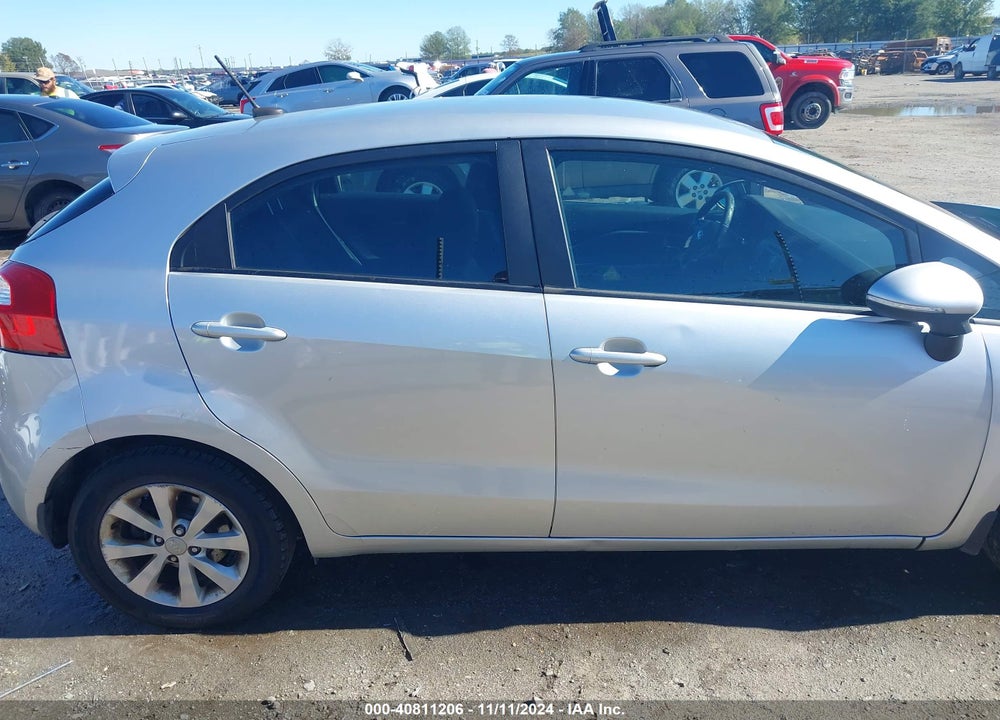 2013 KIA RIO EX VIN: KNADN5A37D6239764