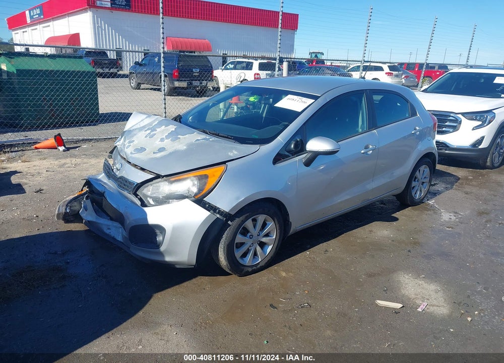 2013 KIA RIO EX VIN: KNADN5A37D6239764