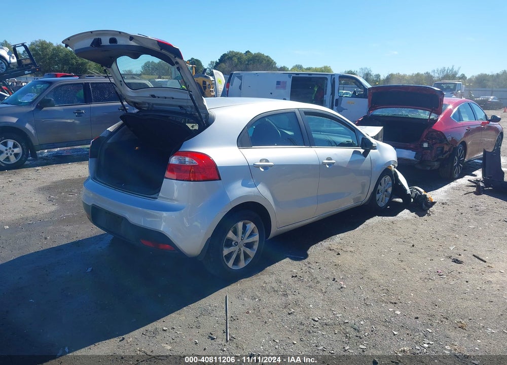 2013 KIA RIO EX VIN: KNADN5A37D6239764