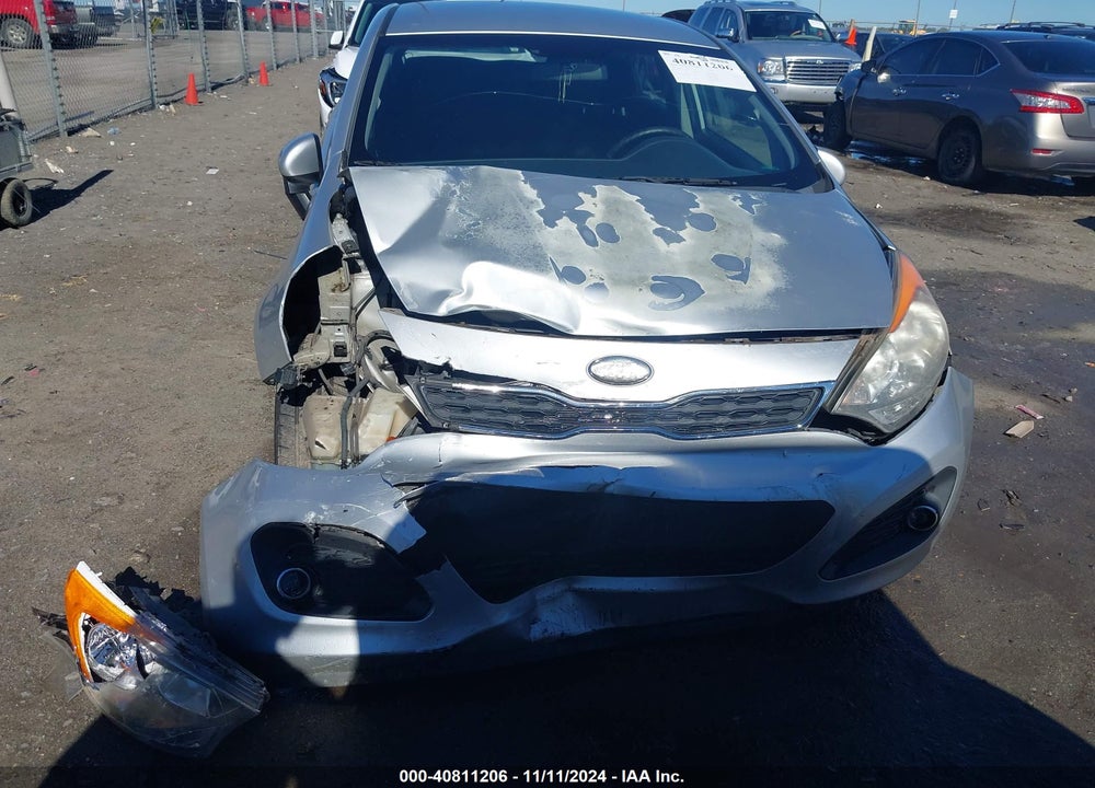2013 KIA RIO EX VIN: KNADN5A37D6239764