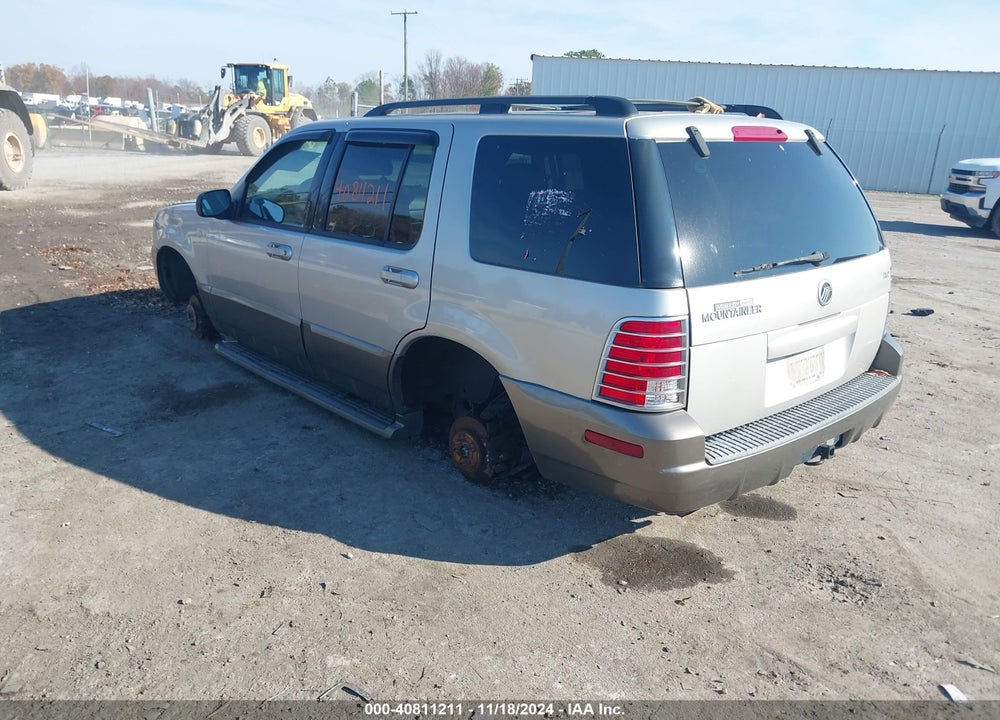 2004 MERCURY MOUNTAINEER CONVENIENCE/LUXURY VIN: 4M2ZU86K94ZJ50221