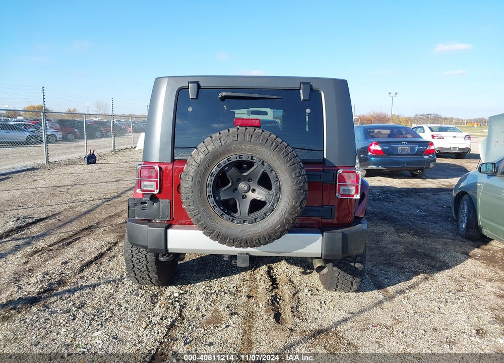 2010 JEEP WRANGLER UNLIMITED SAHARA VIN: 1J4BA5H13AL193447