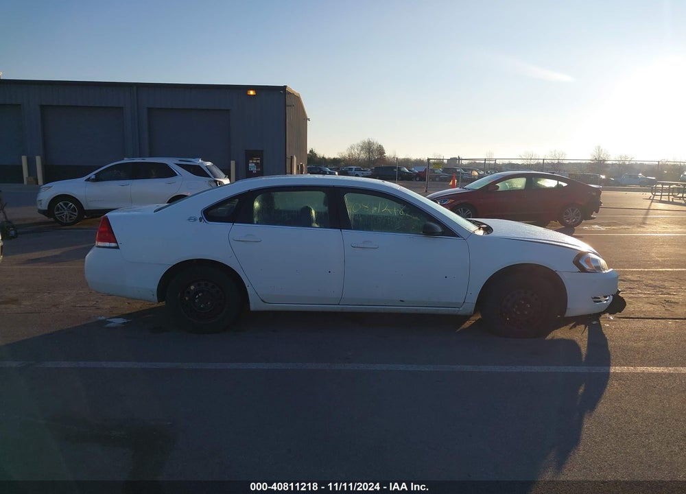 2006 CHEVROLET IMPALA POLICE VIN: 2G1WS551369393292