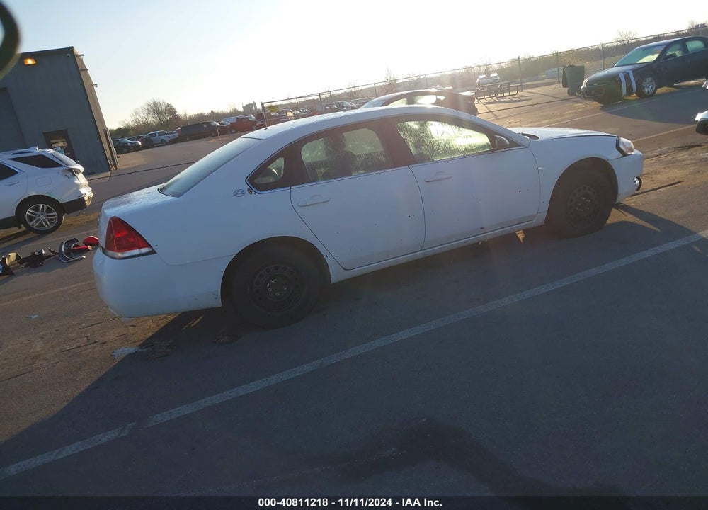2006 CHEVROLET IMPALA POLICE VIN: 2G1WS551369393292