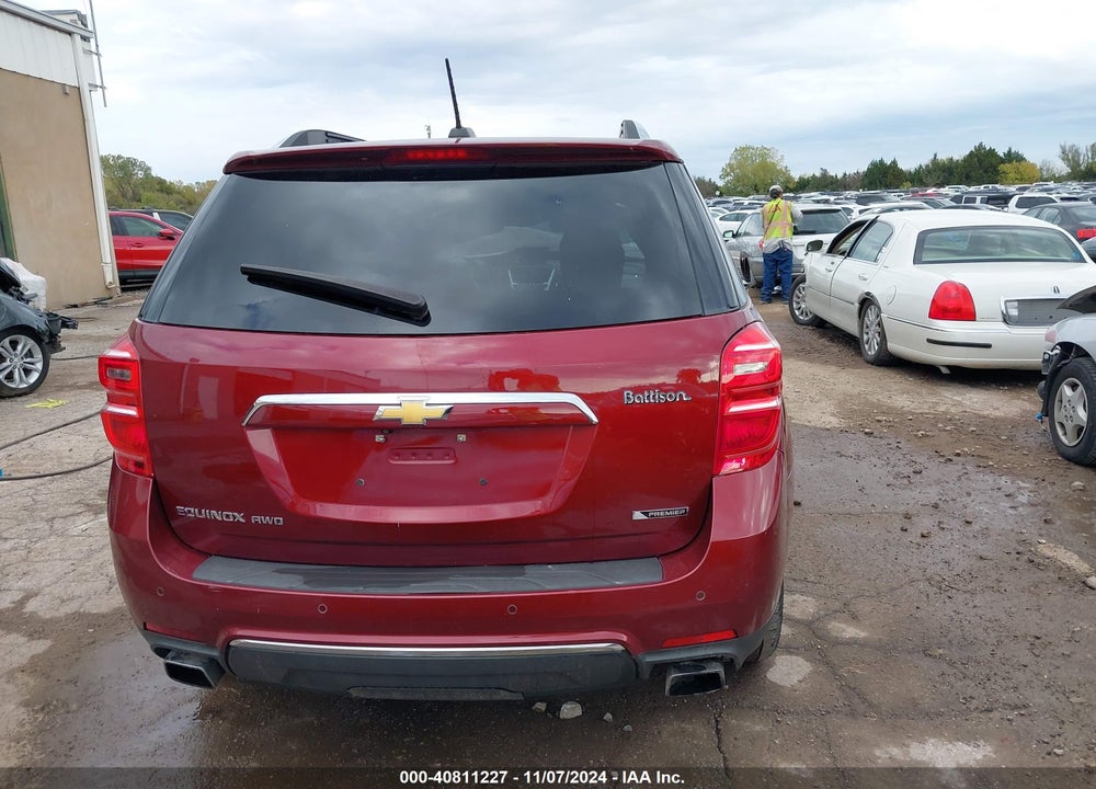 2017 CHEVROLET EQUINOX PREMIER VIN: 2GNFLGE3XH6187366