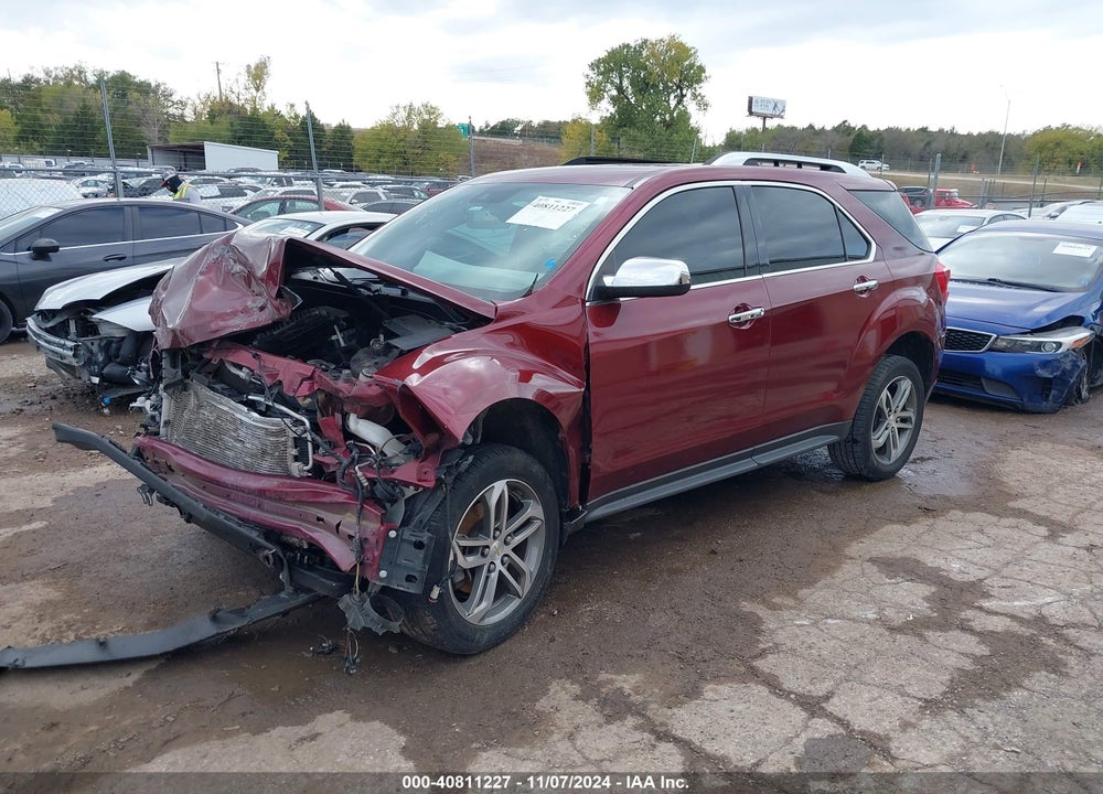 2017 CHEVROLET EQUINOX PREMIER VIN: 2GNFLGE3XH6187366