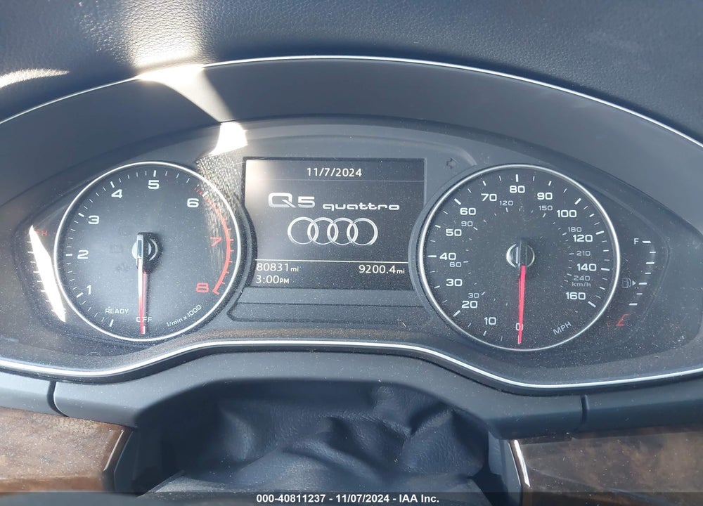 2018 AUDI Q5 2.0T PREMIUM/2.0T TECH PREMIUM VIN: WA1ANAFY6J2012873