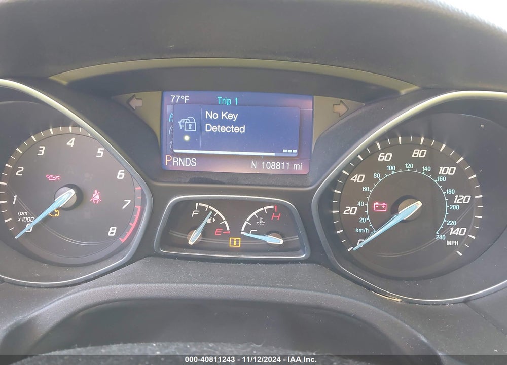 2012 FORD FOCUS SEL VIN: 1FAHP3H24CL450796