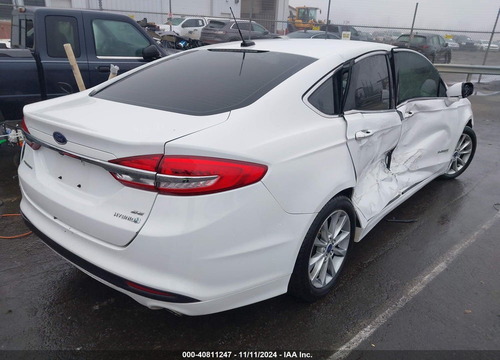 2017 FORD FUSION HYBRID SE VIN: 3FA6P0LU1HR165397